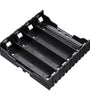 10pcs 4 Slots 18650 Battery Holder Plastic Case Storage Box for 4*3.7V 18650 Lithium Battery with 8Pin
