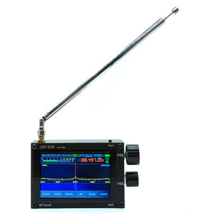 Malahit SDR DSP Radio Receiver 50kHz-2GHz AM SSB NFM WFM Mode with 3.5 Inch Capacitive Screen