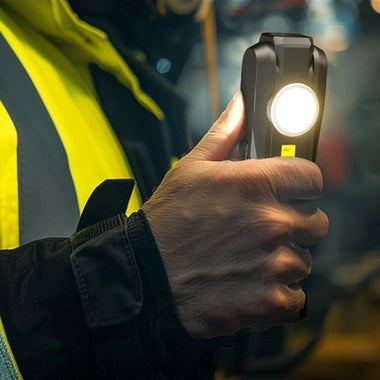 BIKIGHT Magnetic COB Flood Working Light Portable LED Flashlight USB Rechargeable 3 Lighting Modes Emergency Torch Repair Lamp