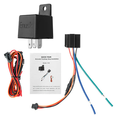 iMars Enusic CJ730 ACC Testing Relay GPS Tracker Real Time GSM Locator Hide Anti-theft APP Cut off Fuel Power System Function Global Version