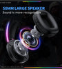 ONIKUMA X33 RGB Gaming Headset Wired Earphone 50mm Large Driver Unit Virtual Surround Sound Adaptive Headband Ergonomics USB E-sports Gamer Headphones with Omnidirectional HD Microphone