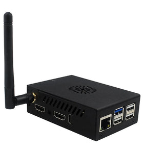 Orange Pi 5 Max Case with Fan Active Passive Cooling Metal Shell Optional Antenna Aluminium Heatinks