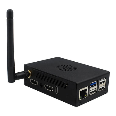 Orange Pi 5 Max Case with Fan Active Passive Cooling Metal Shell Optional Antenna Aluminium Heatinks