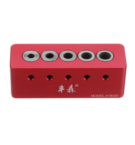 Drillpro 08480 6/7/8/9/10mm 90 Drill Straight Angle Guide Bit Doweling Jig Woodworking Tool