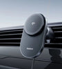Baseus PrimeTrip VC1 Pro Qi2 15W Magnetic Wireless Car Charger Mount Built-in Cooling Fan Fast Charging for iPhone 16 15 14 for Samsung Xiaomi Air Vent Phone Holder