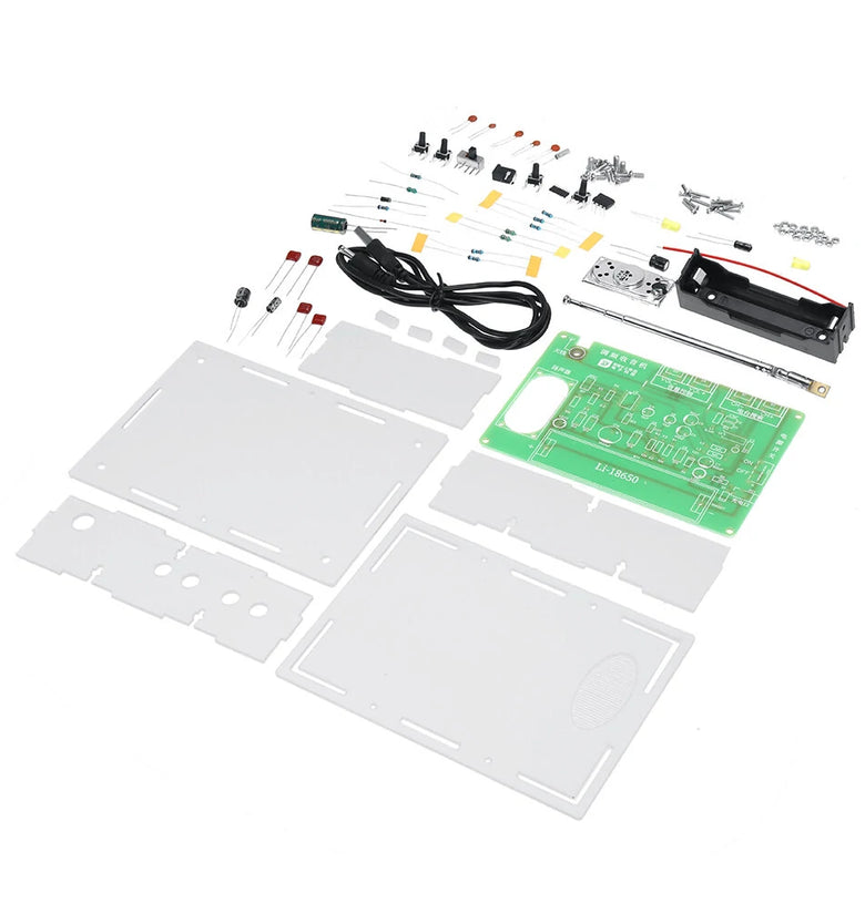 FM Radio DIY Kit RDA5807 FM Radio Receiver 65-108MHz Frequency Modulation TDA2822 Power Amplifier Radio Module Board