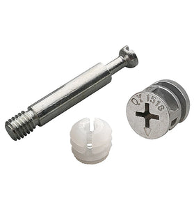 20PCS Three-in-One Woodworking Connectors for Locking Fastening Punching for 15-18mm or 18-21mm Board