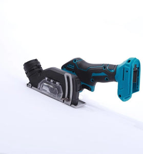 Cordless Brushless Mini Circular Saw 18V 76mm Electric Cutting Tool for Metal Wood Plastic Pipes Tiles with 2 Blades and Guards