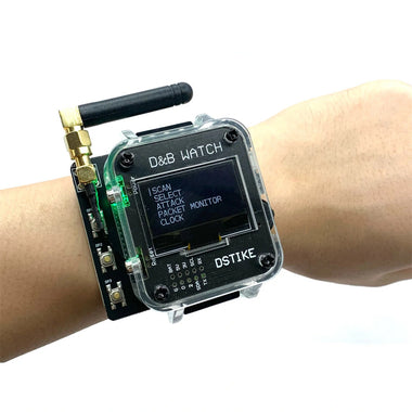 DSTIKE V4 WiFi Deauther & Bad USB Watch ESP8266 & Atmega32u4 Programmable Development Board Attack/Control/Test Tool LOT D