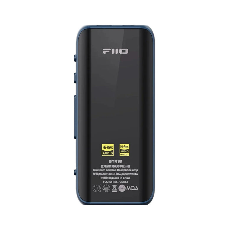 FiiO BTR15 bluetooth Receiver USB DAC AMP Hi-Res Headphone Amplifier ES9219MQ*2 DSD256 LDAC/aptX 3.5mm 4.4mm Outputs