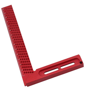 160mm Aluminum Alloy Woodworking Square Cross Calibration Ruler Precision T Ruler Scribing Marking Gauge