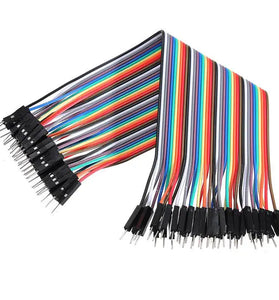 120pcs 20cm Male to Male Color Breadboard Jumper Cable Dupont Wire