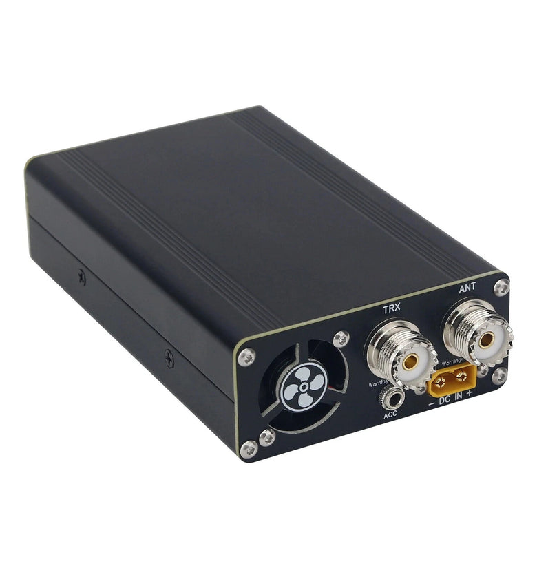 Micro PA50-3 3rd Gen RF Shortwave Power Amplifier 3.5MHz to 30MHz 50W Output Automatic LPF Switching Wide Voltage Range Temperature Protection