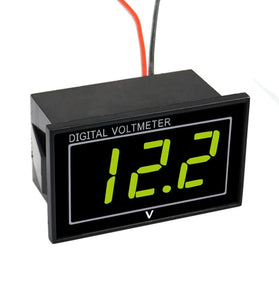 0.56 inch Waterproof Digital LED Voltage Meter DC 5-130V Indicator Voltmeter For Car Motorcycle 12V 24V 36V 48V 72V 120V