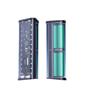 22.5W Power Bank Case 6x18650 Battery Fast Charging LED Digital Display Multi-Device Portable Battery Storage Box