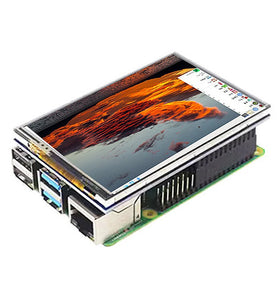 Raspberry Pi 5 3.5-inch Display Raspberry Pi5 5B Resistive Touch Display Compatible with Radiator