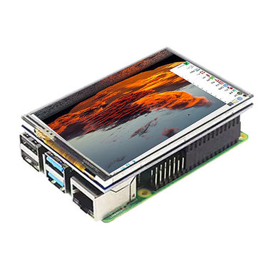 Raspberry Pi 5 3.5-inch Display Raspberry Pi5 5B Resistive Touch Display Compatible with Radiator