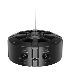 Tesla Coil Electronic Music Box 60W Bluetooth Audio Input Touch Lightnings 0-10CM Discharge Frequency 5-50Hz Scientific Experiment Model ABS Material Compact Design Wireless Lighting Show