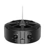 Tesla Coil Electronic Music Box 60W Bluetooth Audio Input Touch Lightnings 0-10CM Discharge Frequency 5-50Hz Scientific Experiment Model ABS Material Compact Design Wireless Lighting Show