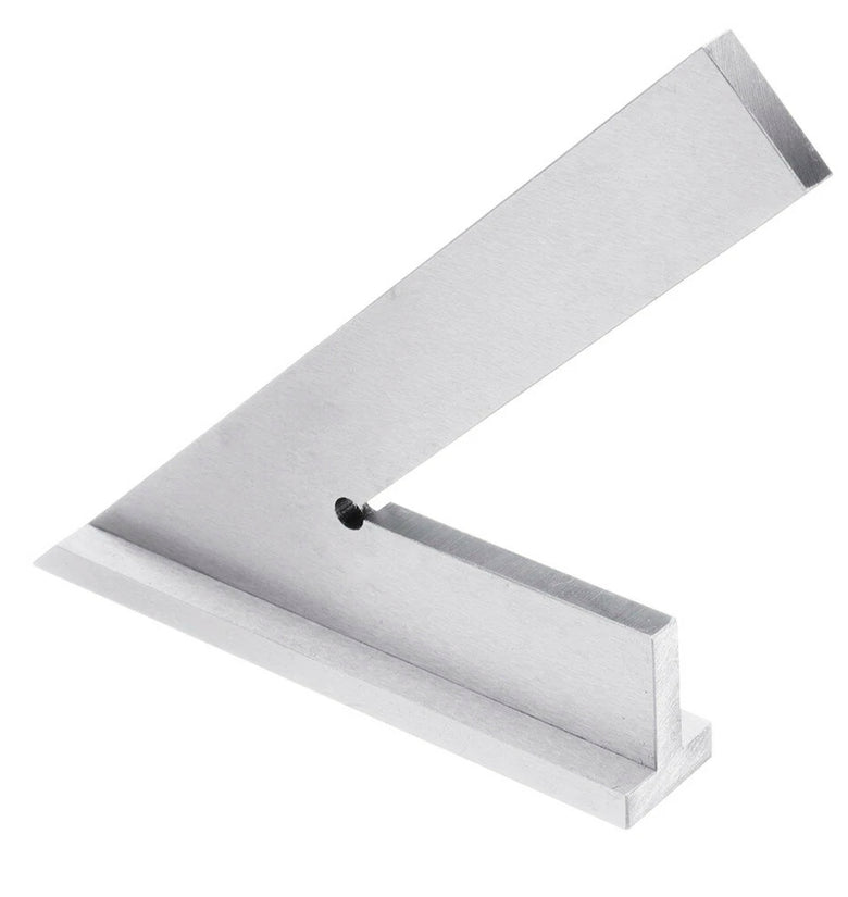 ENJOYWOOD Stainless Steel 45 Degree Miter Angle Corner Ruler Wide Base Gauge Woodworking Measuring Tools