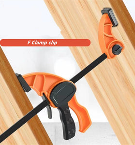 6 Inch Quick Lock F Clamp Clip Heavy Duty Wood Working Work Bar Clamps Clip Kit Woodworking Reverse Clamp