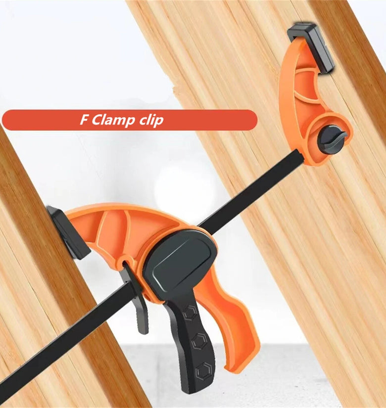 6 Inch Quick Lock F Clamp Clip Heavy Duty Wood Working Work Bar Clamps Clip Kit Woodworking Reverse Clamp