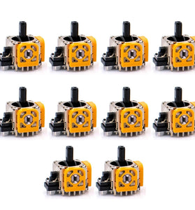 10pcs/pack 3D Analog Joystick for PS5/PS4 Gamepad Replacements Repair Parts Accessories