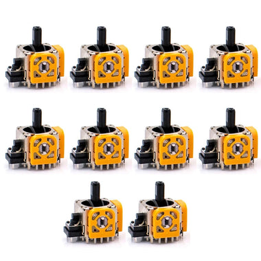 10pcs/pack 3D Analog Joystick for PS5/PS4 Gamepad Replacements Repair Parts Accessories