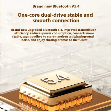 M5 Wireless Headset bluetooth 5.4 Headphone 40mm Titanium-plated Diaphragm Speaker 360 Surround Sound 35H Playback Low Game Delay Over-head Headphones