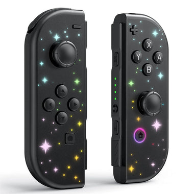 NS01 Left and Right Handles for Switch RGB Joycon Game Controller NS bluetooth Host Handles with Remote Wake-up