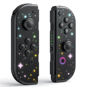 NS01 Left and Right Handles for Switch RGB Joycon Game Controller NS bluetooth Host Handles with Remote Wake-up