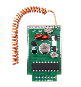 4km Wireless Remote Control Transmitter Module Kit Large Power RF 433Mhz Distance 4000 Meters Transmitter for Arduino ARM Launch