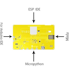 ESP32-S3 for Arduino LVGL 7 Inch 800*480 Smart Display RGB LCD TFT Module HMI 8M PSRAM 16M Flash WiFi & Bluetooth