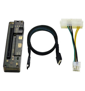 Graphics Card Docking Station Video Card Dock Station Beast Oculink PCI-E 4.0 X4 Laptop for Oculink Interface