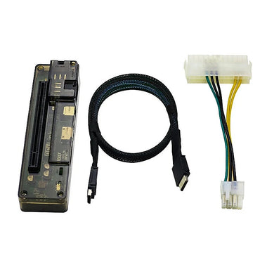 Graphics Card Docking Station Video Card Dock Station Beast Oculink PCI-E 4.0 X4 Laptop for Oculink Interface