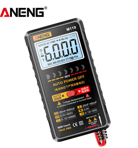 ANENG M119 Portable 6000 Counts Digital Multimeter Avometer Transistor Capacitor Tester