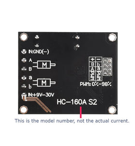 9V-30V 60A Dual PWM DC Motor Driver Module Speed Controller High Power H-Bridge