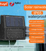 Tuya Smart Zigbe Rain Sensor With Light Detector Solar Operated IP65 Outdoor Waterproof Rain Detector Smart life Remote Control