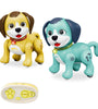 2.4GHz Remote Control Robot Pets Dog Rechargeable Cute Lighting and Music Robot Dog Toys for Children