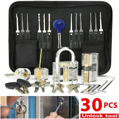 Professional Locksmith Toolkit Reliable Metal Practice Tools Set Ideal for Padlocks DIY Hand Hardware Kit