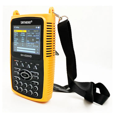 Sathero SH-820HD 3.5 Inch Combo Satfinder Satellites Finder Meter H.265 HEVC DVB-S/S2/T/T2/C/CCTV HD Digital Signal Meter