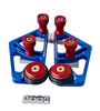 Woodworking Table Saw Dual Feed Pressure Rollers Bidirectional Feeding No Rebound Safety Features Perfect for Precision Cutting Superior Stability