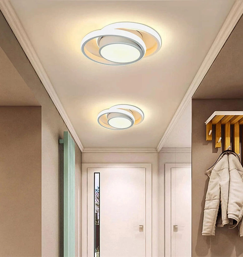 Modern Led Ceiling Lights, Small Led Close to Ceiling Light Fixture 32W 220V Round LED Ceiling Lamp for Bedroom Hallway Aisle Corridor Light Lighting