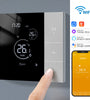 YJ508 Tuya WiFi Thermostat Smart Home Thermoregulator for Gas Boiler/Electric/Water Heating Temperature Controller APP Remote Voice Control with Alexa Google Home