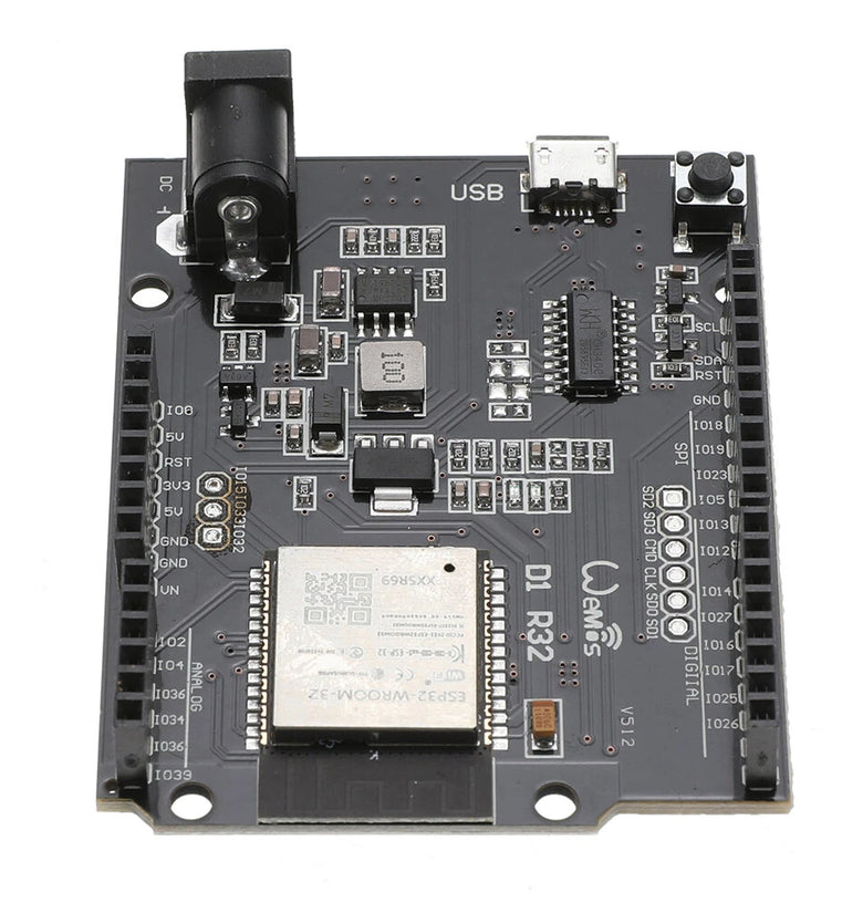 10Pcs ESP32 D1 R32 Wireless Development Board WiFi bluetooth CH340 4MB Flash Compatible with Arduinos unos R3 for Wemos D1 Mini