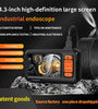 T30-AV 4.3-Inch IPS Screen 1080P HD Industrial Endoscope 2600mAh Type-C Charging IP67 Waterproof for Automotive Pipeline Maintenance Home Appliance Testing