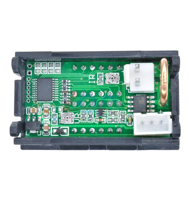 5pcs DC 100V 10A 0.28 Inch Mini Digital Voltmeter Ammeter 4 Bit 5 Wires Voltage Current Meter with LED Dual Display