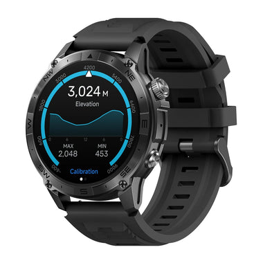 [World Premiere]Zeblaze Stratos 2 Plus 1.43 inch AMOLED GPS Health and Fitness Barometric Altimeter Compass 3 ATM Waterproof Smart Watch
