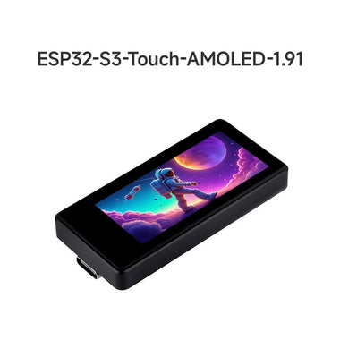 ESP32-S3 1.91inch AMOLED Display Development Board 240536 32-bit LX7 Dual-core Processor Accelerometer Gyroscope Sensor