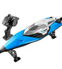 4DRC S2 2.4G RC Boat Fast High Speed Waterproof Capsize Reset Model LED Light Remote Control Toys RTR Pools Lakes Racing Kids Children Gift